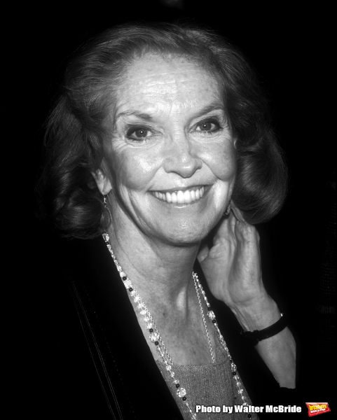Anne Meara attends the Tony Award Nominations at Sardi''s on 5/6/1996 in New York Cit Photo