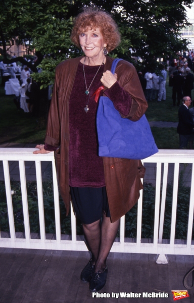 Anne Meara attends a party at Gracie Mansion, June 1, 1993 in New York City. Photo