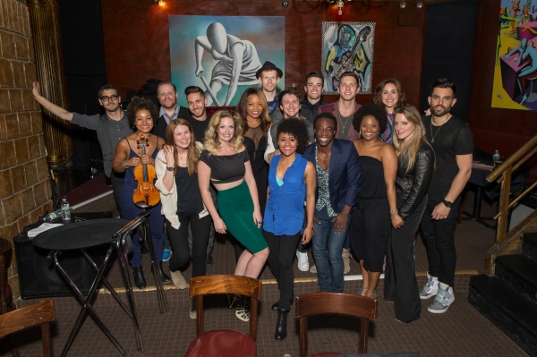 Photo Flash: Corey Cott, Ariana DeBose, Lena Hall and More in BROADWAY SINGS BRUNO MARS Image