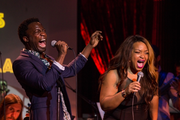 Photo Flash: Corey Cott, Ariana DeBose, Lena Hall and More in BROADWAY SINGS BRUNO MARS Image