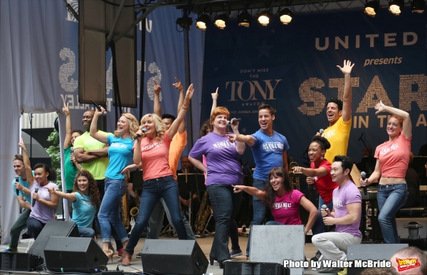 Photo Coverage: Singin' in the Street! Broadway Unites for Another Year of Stars in the Alley - Part Two Image