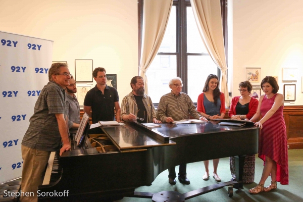 Photo Coverage: In Rehearsal Sheldon Harnick & the 92Y Cast of TO LIFE! Celebrating 50 Years of FIDDLER ON THE ROOF 
