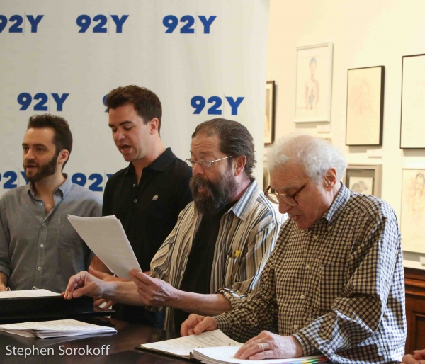 Photo Coverage: In Rehearsal Sheldon Harnick & the 92Y Cast of TO LIFE! Celebrating 50 Years of FIDDLER ON THE ROOF Image