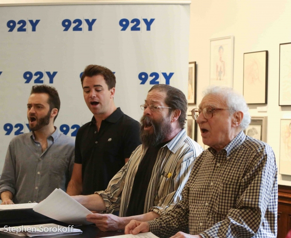 Photo Coverage: In Rehearsal Sheldon Harnick & the 92Y Cast of TO LIFE! Celebrating 50 Years of FIDDLER ON THE ROOF Image
