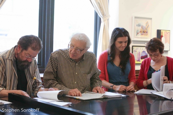 Photo Coverage: In Rehearsal Sheldon Harnick & the 92Y Cast of TO LIFE! Celebrating 50 Years of FIDDLER ON THE ROOF Image