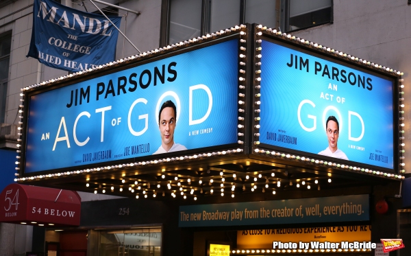 Photo Coverage: Jim Parsons Takes Opening Night Bows in AN ACT OF GOD! Image