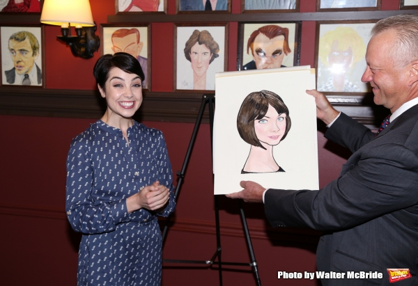 Photo Coverage: AN AMERICAN IN PARIS' Tony-Nominated Leads Get Sardi's Caricatures! Photo Coverage: AN AMERICAN IN PARIS' Tony-Nominated Leads Get Sardi's Caricatures! Image