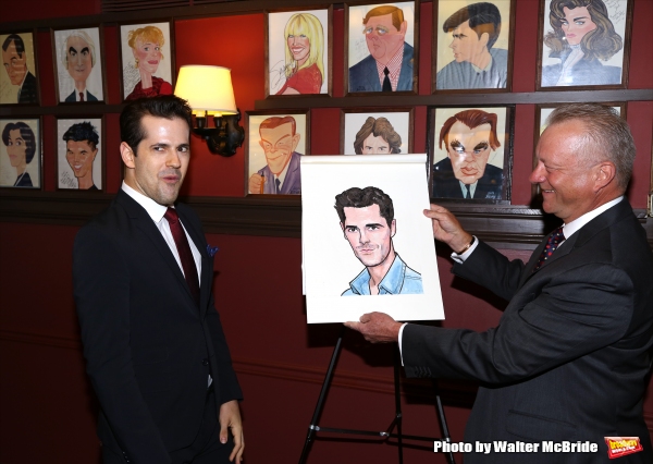 Photo Coverage: AN AMERICAN IN PARIS' Tony-Nominated Leads Get Sardi's Caricatures! Photo Coverage: AN AMERICAN IN PARIS' Tony-Nominated Leads Get Sardi's Caricatures! Image