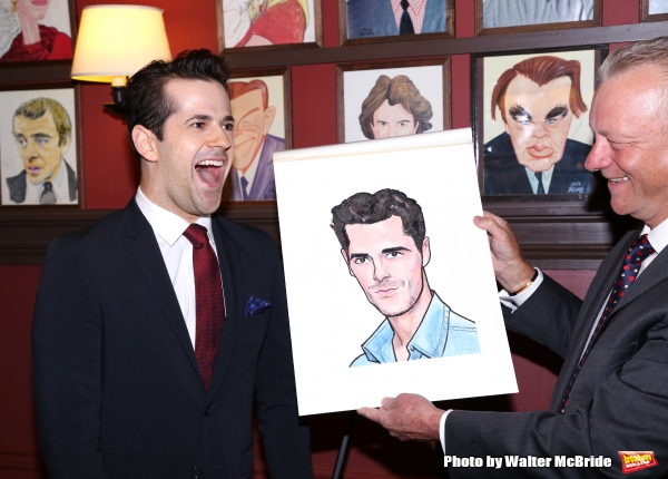 Photo Coverage: AN AMERICAN IN PARIS' Tony-Nominated Leads Get Sardi's Caricatures! Photo Coverage: AN AMERICAN IN PARIS' Tony-Nominated Leads Get Sardi's Caricatures! Image