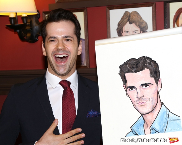Photo Coverage: AN AMERICAN IN PARIS' Tony-Nominated Leads Get Sardi's Caricatures!  Image