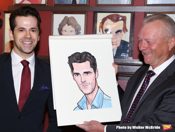 Photo Coverage: AN AMERICAN IN PARIS' Tony-Nominated Leads Get Sardi's Caricatures! Photo Coverage: AN AMERICAN IN PARIS' Tony-Nominated Leads Get Sardi's Caricatures! Image