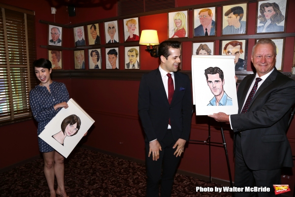 Photo Coverage: AN AMERICAN IN PARIS' Tony-Nominated Leads Get Sardi's Caricatures! Photo Coverage: AN AMERICAN IN PARIS' Tony-Nominated Leads Get Sardi's Caricatures! Image