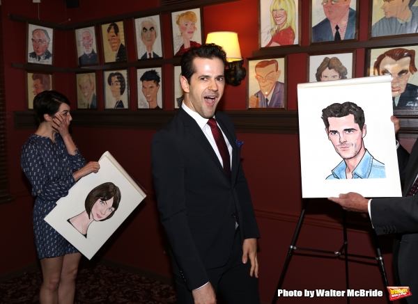 Photo Coverage: AN AMERICAN IN PARIS' Tony-Nominated Leads Get Sardi's Caricatures! Photo Coverage: AN AMERICAN IN PARIS' Tony-Nominated Leads Get Sardi's Caricatures! Image