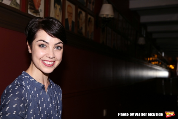 Photo Coverage: AN AMERICAN IN PARIS' Tony-Nominated Leads Get Sardi's Caricatures!  Image