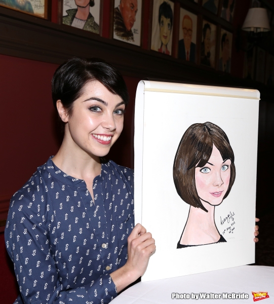 Photo Coverage: AN AMERICAN IN PARIS' Tony-Nominated Leads Get Sardi's Caricatures!  Image
