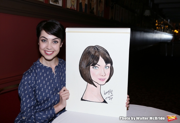 Photo Coverage: AN AMERICAN IN PARIS' Tony-Nominated Leads Get Sardi's Caricatures!  Image