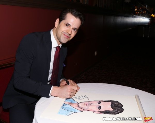 Photo Coverage: AN AMERICAN IN PARIS' Tony-Nominated Leads Get Sardi's Caricatures!  Image