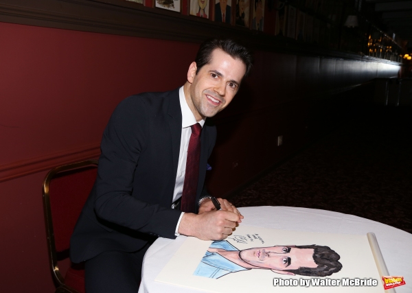 Photo Coverage: AN AMERICAN IN PARIS' Tony-Nominated Leads Get Sardi's Caricatures!  Image