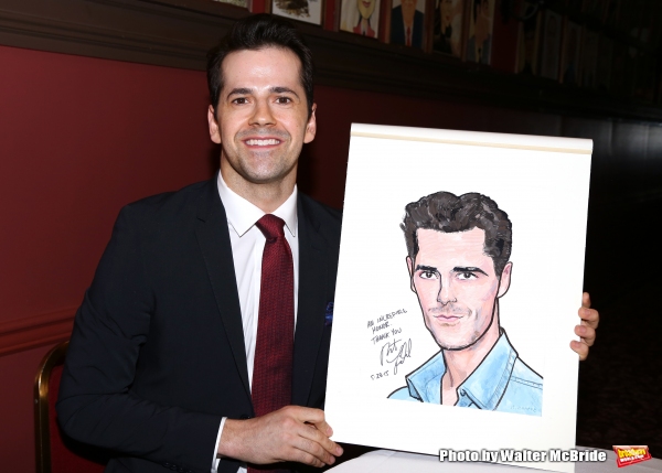 Photo Coverage: AN AMERICAN IN PARIS' Tony-Nominated Leads Get Sardi's Caricatures!  Image