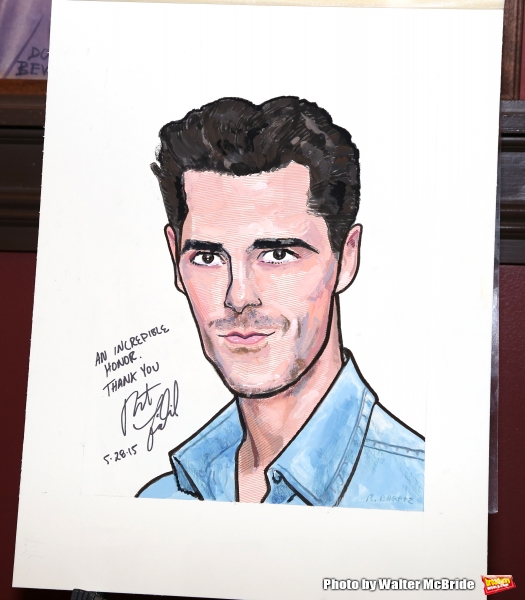 Photo Coverage: AN AMERICAN IN PARIS' Tony-Nominated Leads Get Sardi's Caricatures!  Image