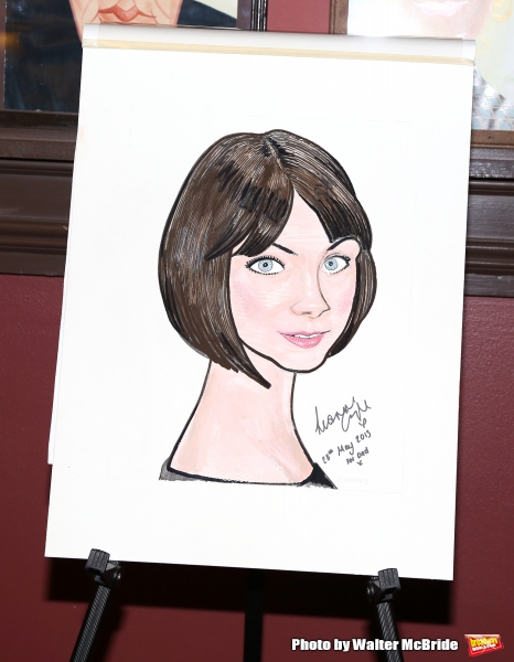 Photo Coverage: AN AMERICAN IN PARIS' Tony-Nominated Leads Get Sardi's Caricatures!  Image
