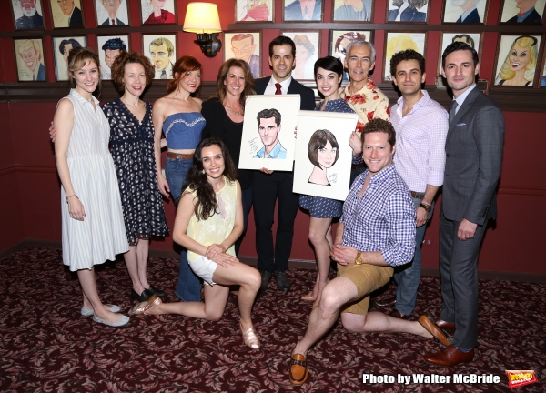 Photo Coverage: AN AMERICAN IN PARIS' Tony-Nominated Leads Get Sardi's Caricatures! Photo Coverage: AN AMERICAN IN PARIS' Tony-Nominated Leads Get Sardi's Caricatures! Image