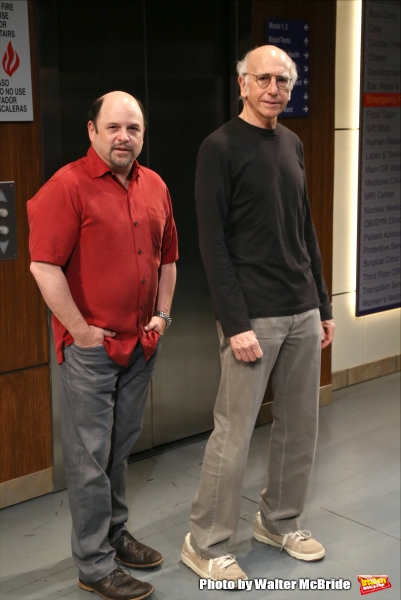 Jason Alexander and Larry David Photo