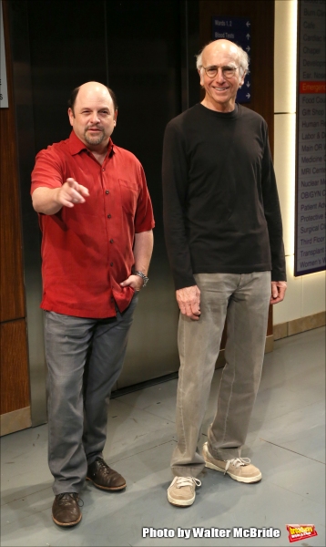 Jason Alexander and Larry David  Photo