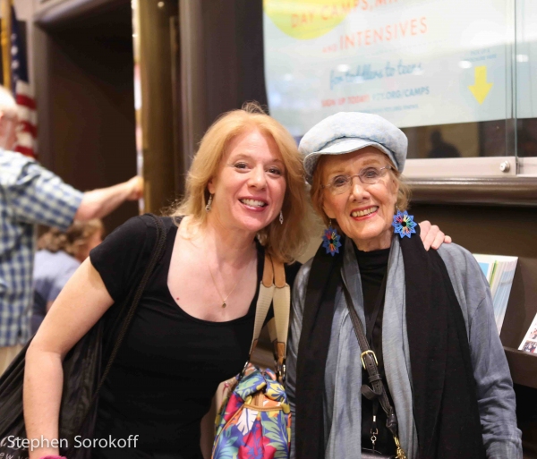 Deborah Grace Winer, series artistic director & Marni Nixon Photo