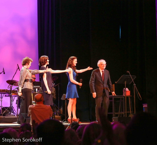 Judy Blazer, Leah Horowitz, Kerry Conte, Sheldon Harnick Photo