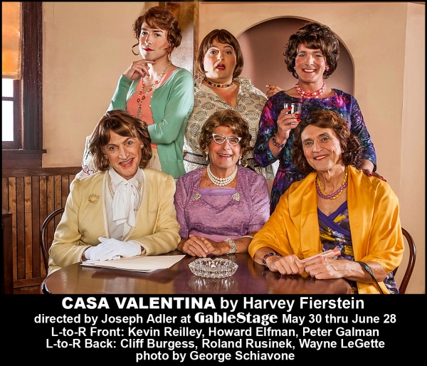 Photo Flash: First Look at the Cast of GableStage's CASA VALENTINA by Harvey Fierstein  Image