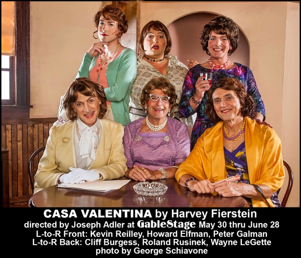 Photo Flash: First Look at the Cast of GableStage's CASA VALENTINA by Harvey Fierstein Image