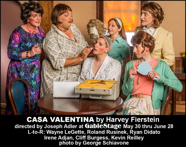 Photo Flash: First Look at the Cast of GableStage's CASA VALENTINA by Harvey Fierstein  Image