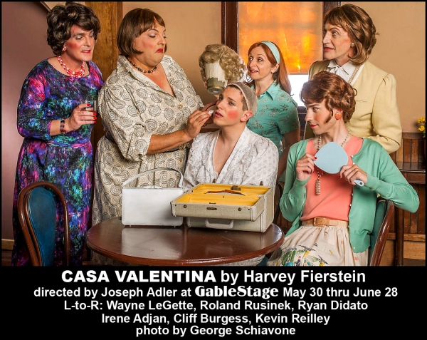Photo Flash: First Look at the Cast of GableStage's CASA VALENTINA by Harvey Fierstein Image