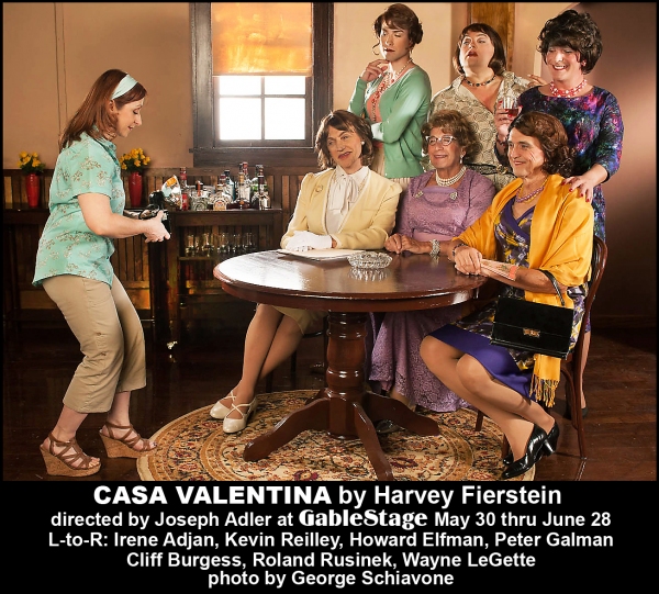 Photo Flash: First Look at the Cast of GableStage's CASA VALENTINA by Harvey Fierstein  Image