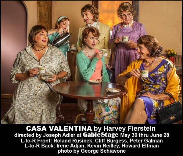 Photo Flash: First Look at the Cast of GableStage's CASA VALENTINA by Harvey Fierstein  Image