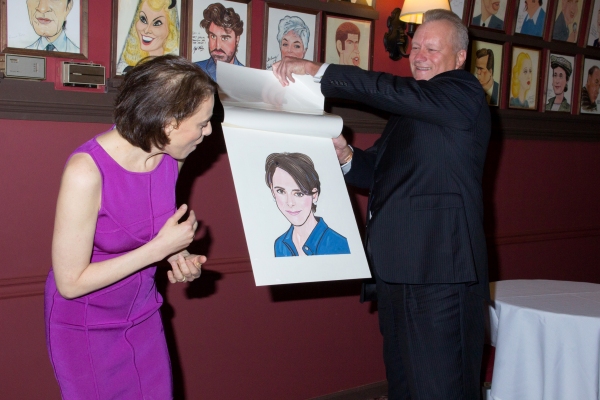 Photo Coverage: FUN HOME's Judy Kuhn Receives Sardi's Caricature! Image