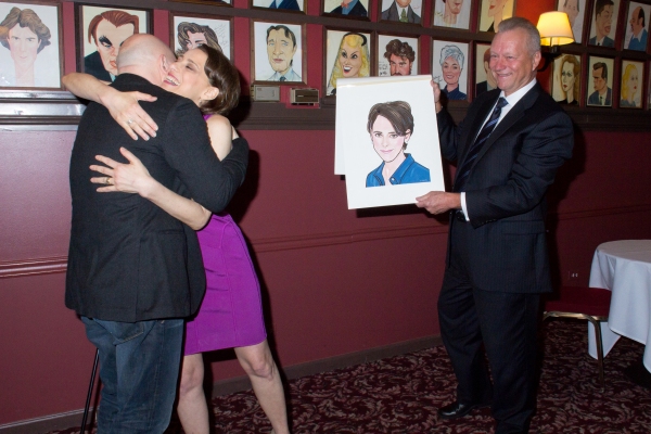 Photo Coverage: FUN HOME's Judy Kuhn Receives Sardi's Caricature! Image