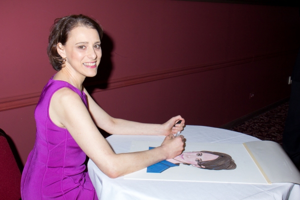 Photo Coverage: FUN HOME's Judy Kuhn Receives Sardi's Caricature! Image