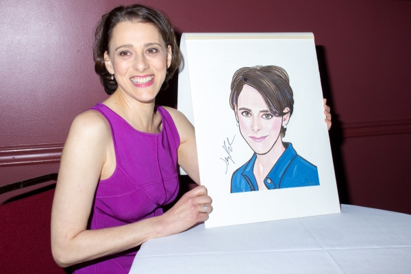Photo Coverage: FUN HOME's Judy Kuhn Receives Sardi's Caricature! Image