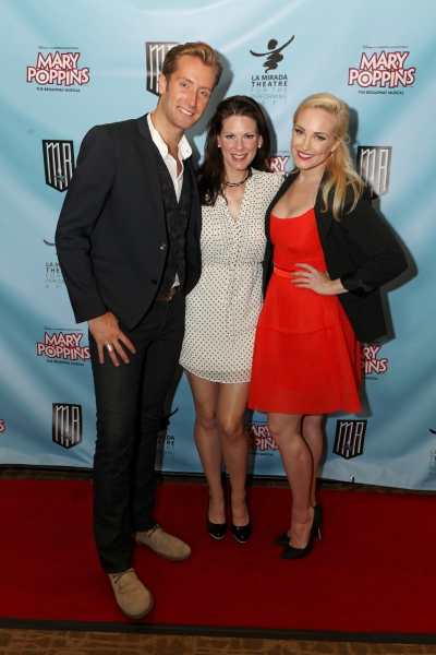 Actors Leigh Wakeford, Shannon Warne, and Brandi Burkhardt Photo