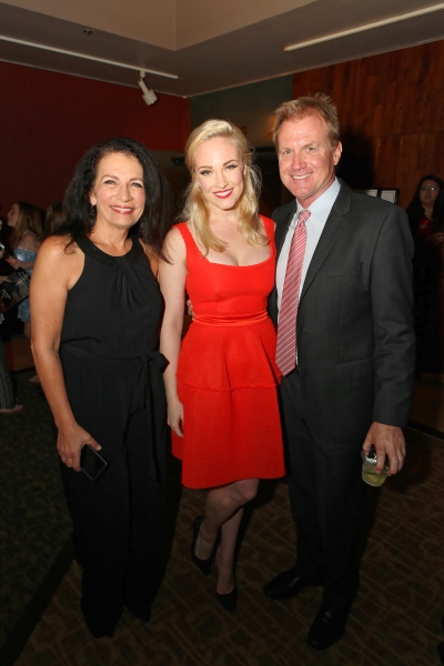 Actress Mary Gutzi, actress Brandi Burkhardt, and Executive Producer Tom McCoy Photo