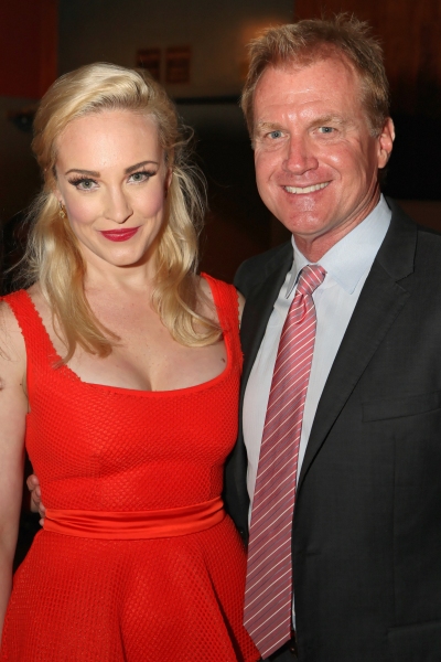 Actress Brandi Burkhardt, and Executive Producer Tom McCoy Photo