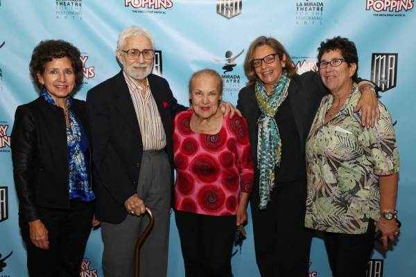 Wendy Herzog, Orrin Howard, actress Helen Geller, Gail Eichenthar, and Myra Howard Photo