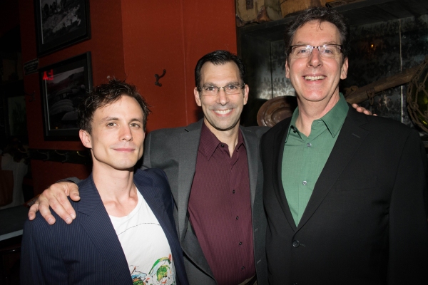 Will Bradley, Robert Mammana and director Michael Michetti Photo