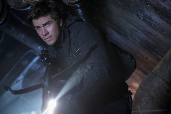 Photo Flash: Gale and Peeta in Two New Stills from MOCKINGJAY - PART 2 Image