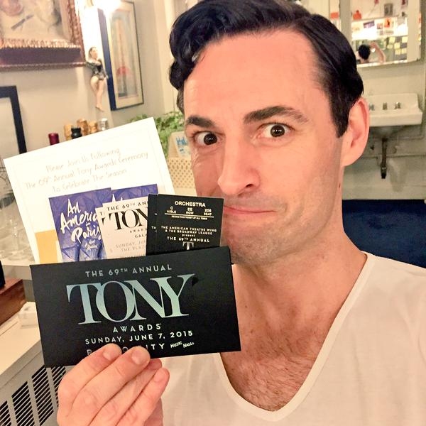 Photo Flash: Saturday Intermission Pics, 6/06- Tony Awards Edition! AN AMERICAN IN PARIS, SOMETHING ROTTEN!, THE KING AND I and More Image