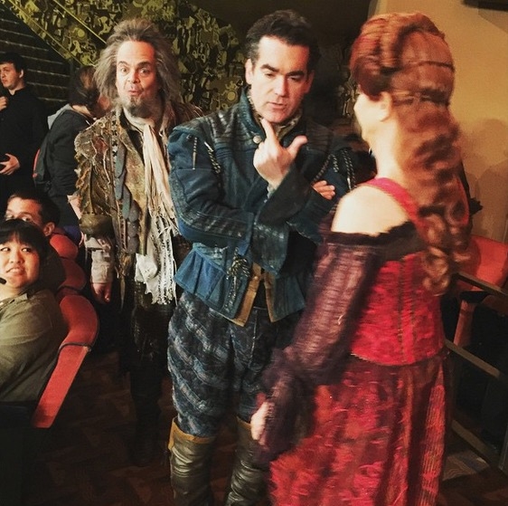 Photo Flash: SOMETHING ROTTEN!'s Michael James Scott Takes Us Behind the Scenes of Broadway's Biggest Night! Image