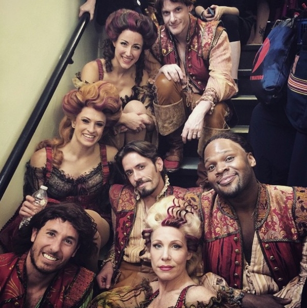 Photo Flash: SOMETHING ROTTEN!'s Michael James Scott Takes Us Behind the Scenes of Broadway's Biggest Night! Image