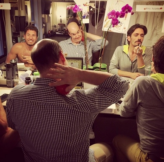 Photo Flash: SOMETHING ROTTEN!'s Michael James Scott Takes Us Behind the Scenes of Broadway's Biggest Night! Image